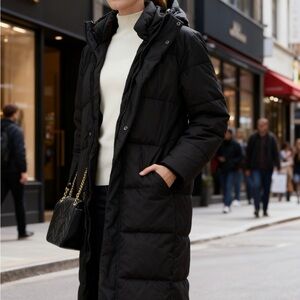 Women's Black Trench Coat